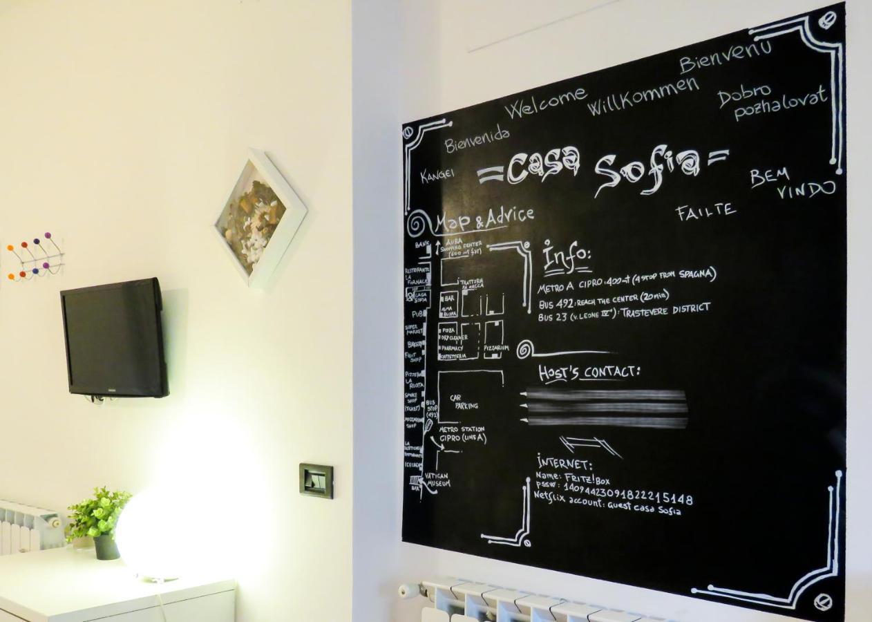 Casa Sofia - Beauty Apartment Close Vatican Museum Рим Екстериор снимка
